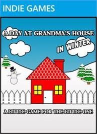 Box cover for A Day at Gma's House in Winter on the Microsoft Xbox Live Arcade.