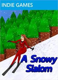 Box cover for A Snowy Slalom on the Microsoft Xbox Live Arcade.