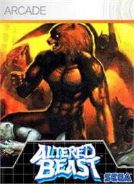 Box cover for Altered Beast on the Microsoft Xbox Live Arcade.