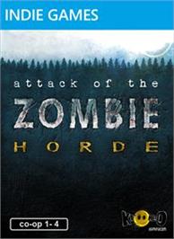 Box cover for Attack of the Zombie Horde on the Microsoft Xbox Live Arcade.
