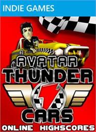 Box cover for Avatar Thunder Cars on the Microsoft Xbox Live Arcade.