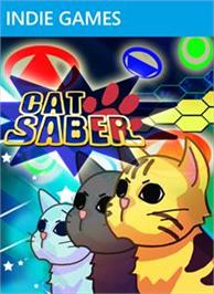 Box cover for CatSaber on the Microsoft Xbox Live Arcade.