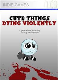 Box cover for Cute Things Dying Violently on the Microsoft Xbox Live Arcade.