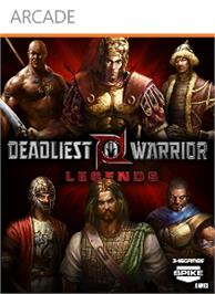 Box cover for Deadliest Warrior: Legends on the Microsoft Xbox Live Arcade.