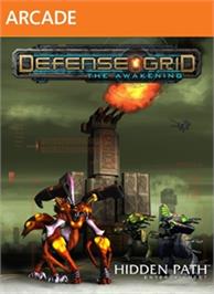 Box cover for Defense Grid on the Microsoft Xbox Live Arcade.