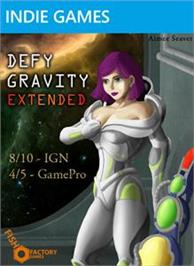 Box cover for Defy Gravity Extended on the Microsoft Xbox Live Arcade.