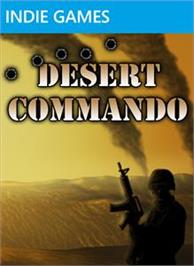 Box cover for Desert Commando on the Microsoft Xbox Live Arcade.