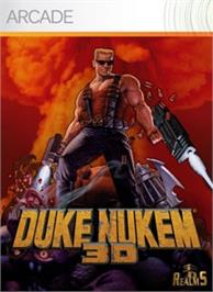 Box cover for Duke Nukem 3D on the Microsoft Xbox Live Arcade.