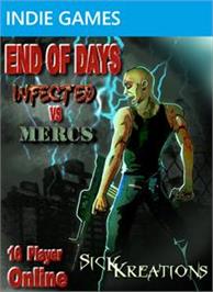 Box cover for End Of Days: Infected vs Mercs on the Microsoft Xbox Live Arcade.
