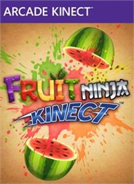 Box cover for Fruit Ninja Kinect on the Microsoft Xbox Live Arcade.
