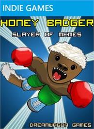 Box cover for Honey Badger - Slayer of Memes on the Microsoft Xbox Live Arcade.