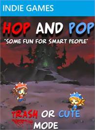 Box cover for Hop and Pop on the Microsoft Xbox Live Arcade.