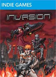 Box cover for Invasion on the Microsoft Xbox Live Arcade.