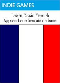 Box cover for Learn Basic French on the Microsoft Xbox Live Arcade.