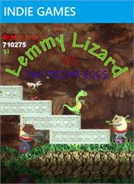 Box cover for Lemmy Lizard vs The Mecha-Eggs on the Microsoft Xbox Live Arcade.