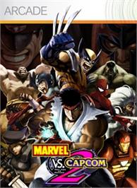 Box cover for Marvel vs. Capcom 2 on the Microsoft Xbox Live Arcade.