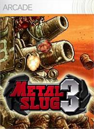 Box cover for Metal Slug 3 on the Microsoft Xbox Live Arcade.