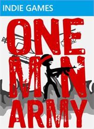 Box cover for One Man Army on the Microsoft Xbox Live Arcade.