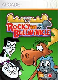 Box cover for Rocky and Bullwinkle on the Microsoft Xbox Live Arcade.