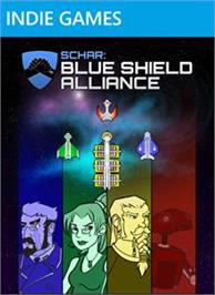Box cover for SCHAR: Blue Shield Alliance on the Microsoft Xbox Live Arcade.