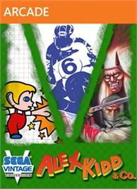 Box cover for Sega Vintage Collection: Alex Kidd & Co. on the Microsoft Xbox Live Arcade.