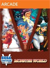Box cover for Sega Vintage Collection: Monster World on the Microsoft Xbox Live Arcade.