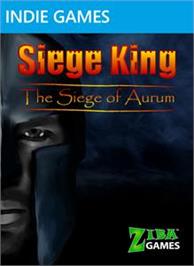 Box cover for Siege King: The Siege of Aurum on the Microsoft Xbox Live Arcade.
