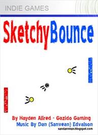 Box cover for Sketchy Bounce on the Microsoft Xbox Live Arcade.