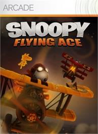 Box cover for Snoopy Flying Ace on the Microsoft Xbox Live Arcade.