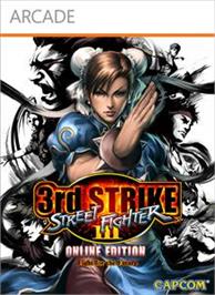 Box cover for Street Fighter III: Online Edition on the Microsoft Xbox Live Arcade.