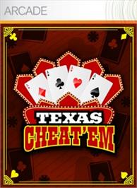 Box cover for Texas Cheat'em on the Microsoft Xbox Live Arcade.