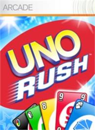 Box cover for UNO RUSH on the Microsoft Xbox Live Arcade.