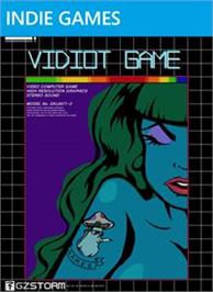 Box cover for Vidiot Game on the Microsoft Xbox Live Arcade.