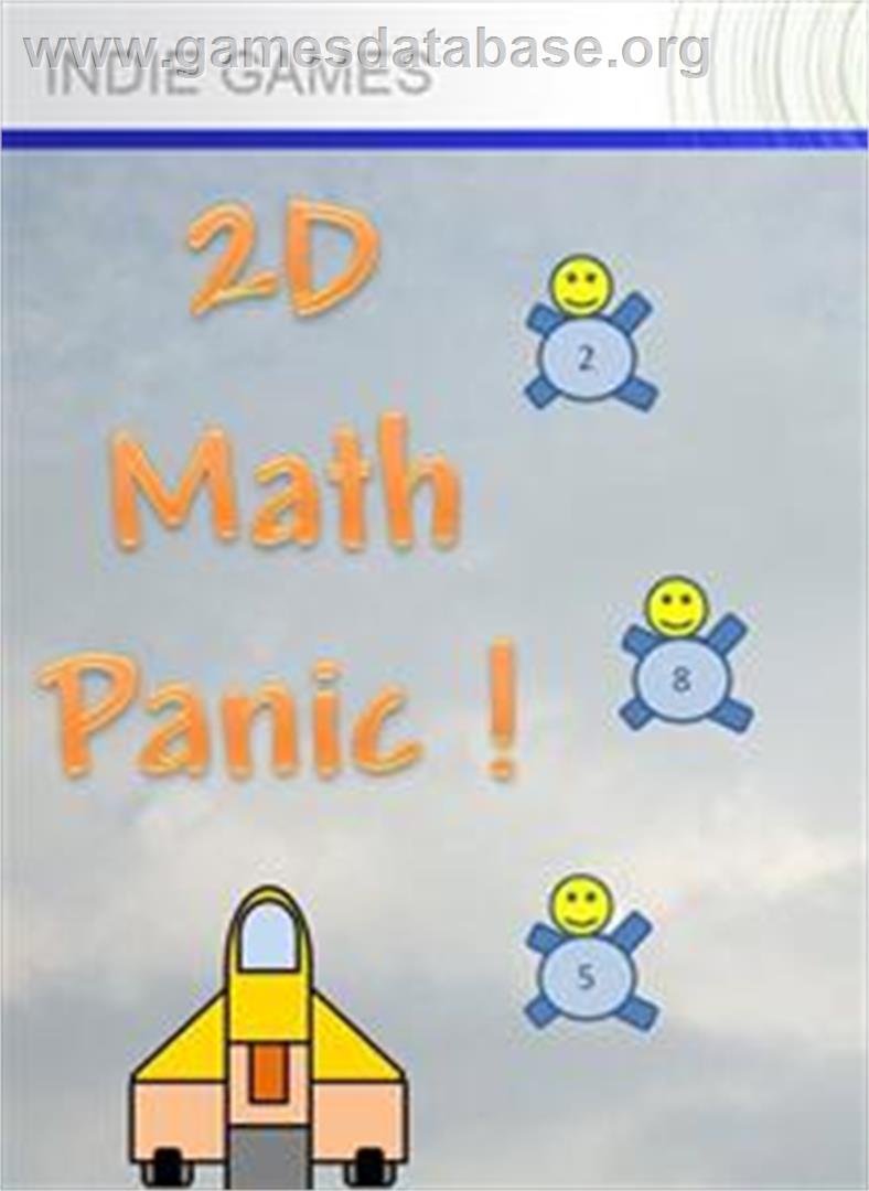 2D Math Panic - Microsoft Xbox Live Arcade - Artwork - Box