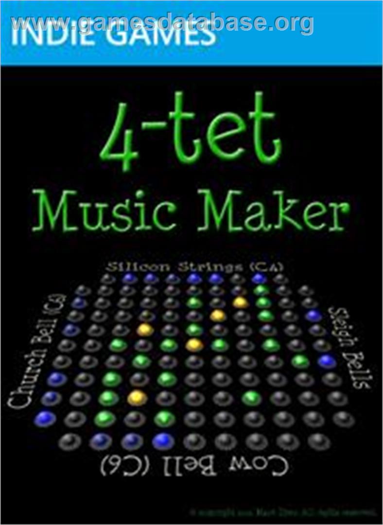 4-tet Music Maker - Microsoft Xbox Live Arcade - Artwork - Box