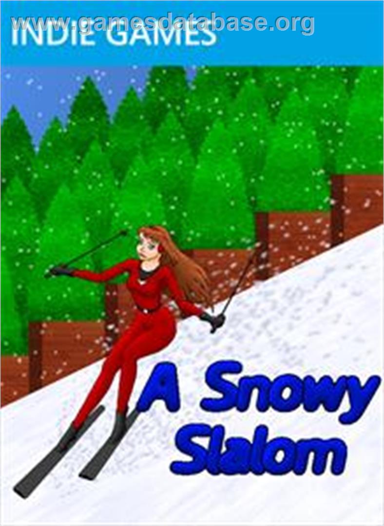 A Snowy Slalom - Microsoft Xbox Live Arcade - Artwork - Box