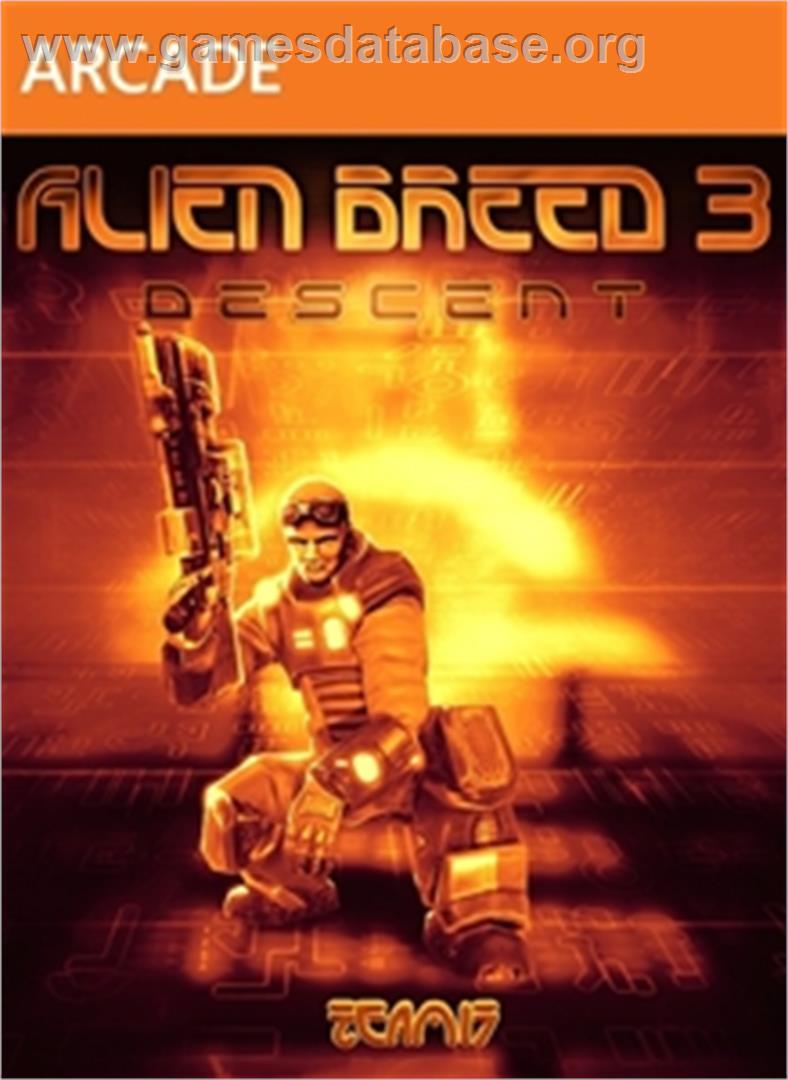 Alien Breed 3: Descent - Microsoft Xbox Live Arcade - Artwork - Box