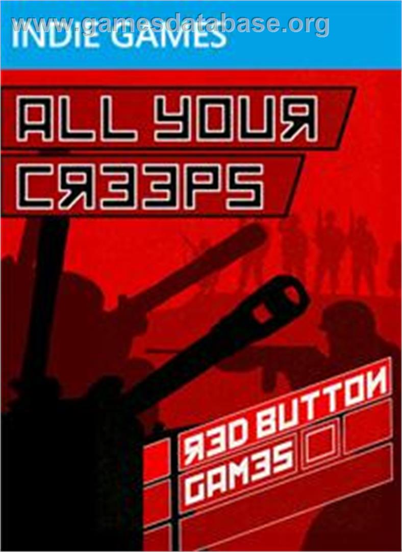 All Your Creeps - Microsoft Xbox Live Arcade - Artwork - Box