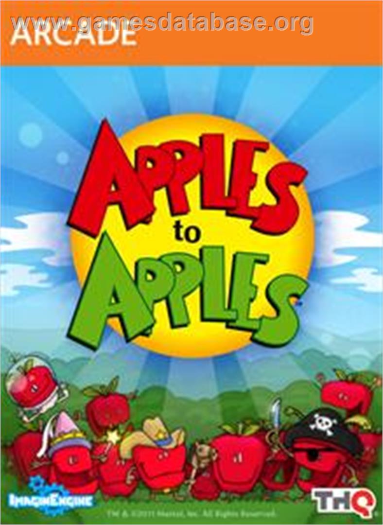 Apples to Apples - Microsoft Xbox Live Arcade - Artwork - Box