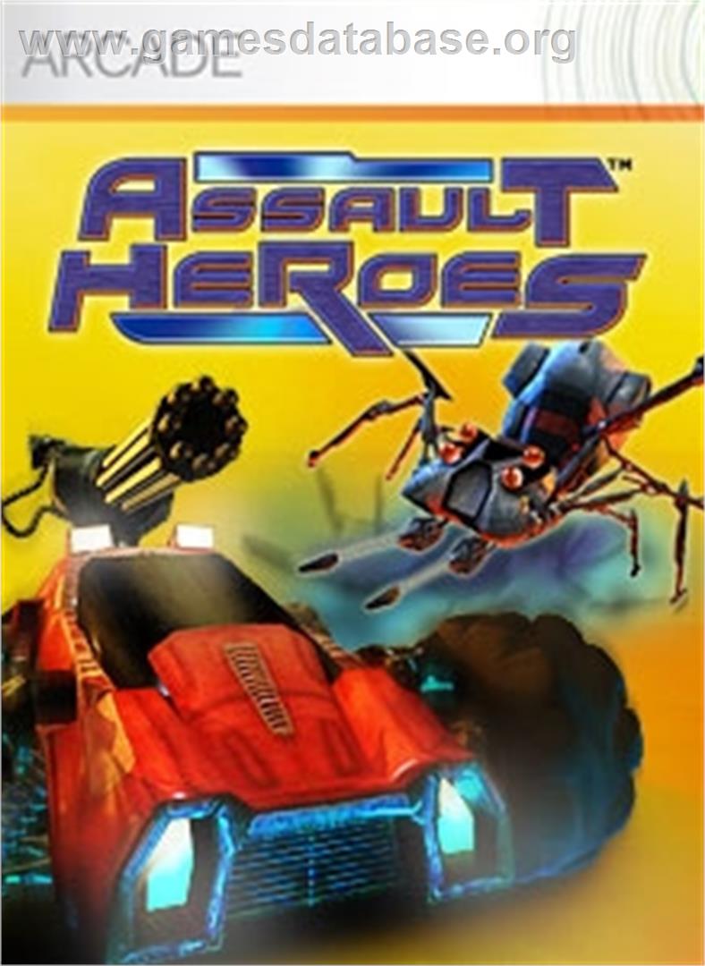 Assault Heroes - Microsoft Xbox Live Arcade - Artwork - Box