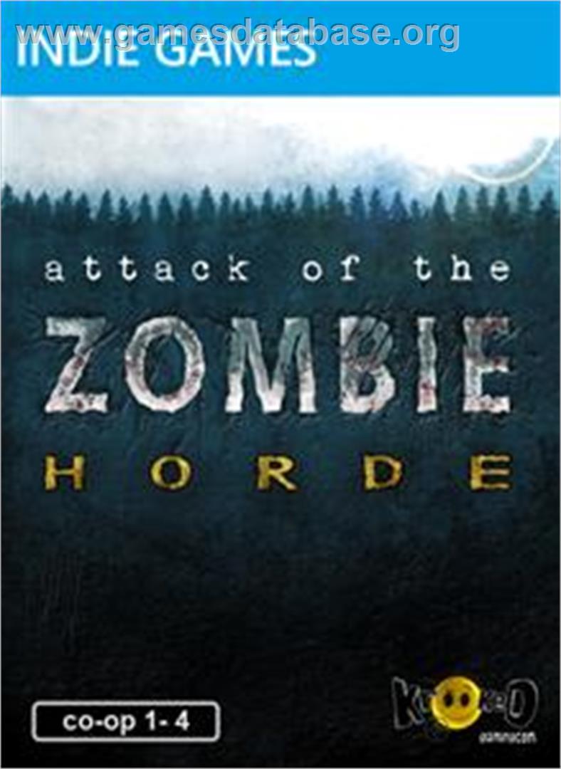 Attack of the Zombie Horde - Microsoft Xbox Live Arcade - Artwork - Box