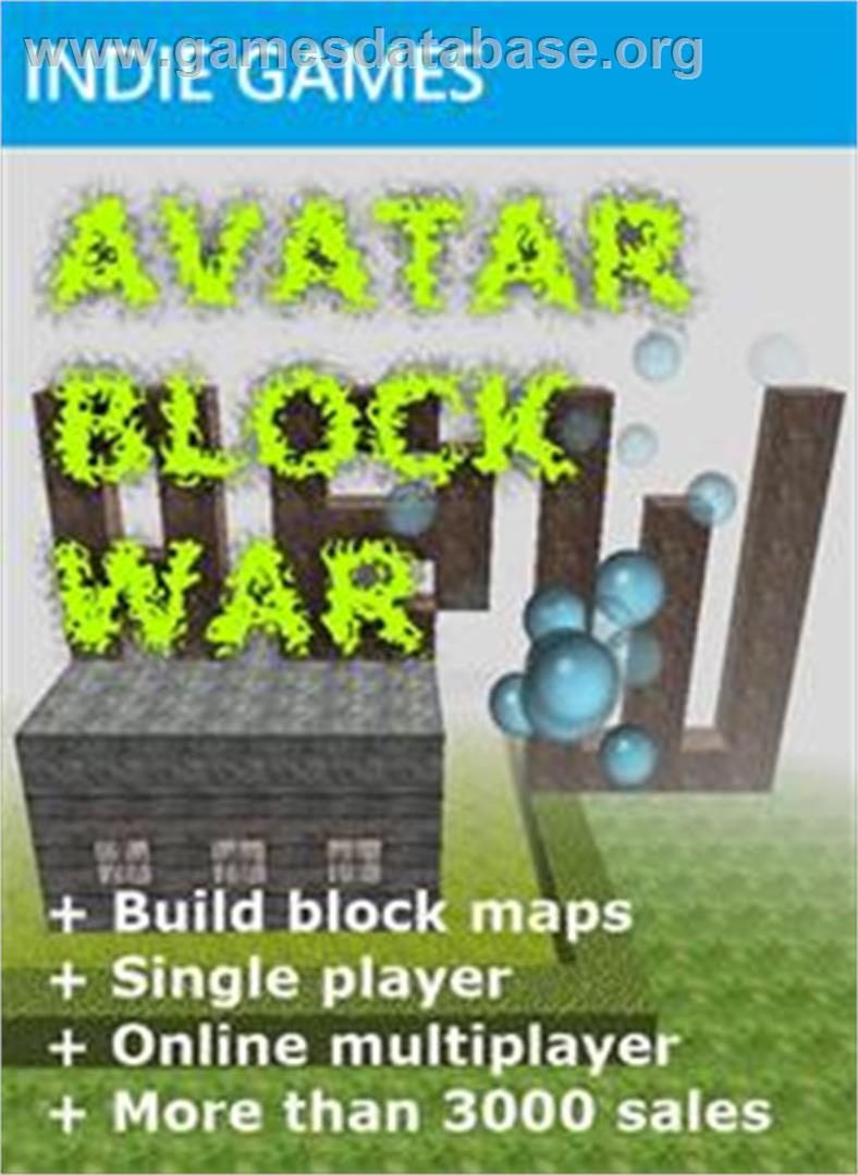 Avatar Block War - Microsoft Xbox Live Arcade - Artwork - Box