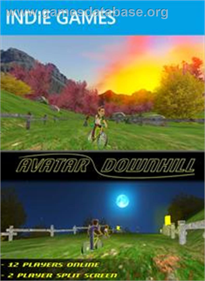 Avatar downhill - Microsoft Xbox Live Arcade - Artwork - Box