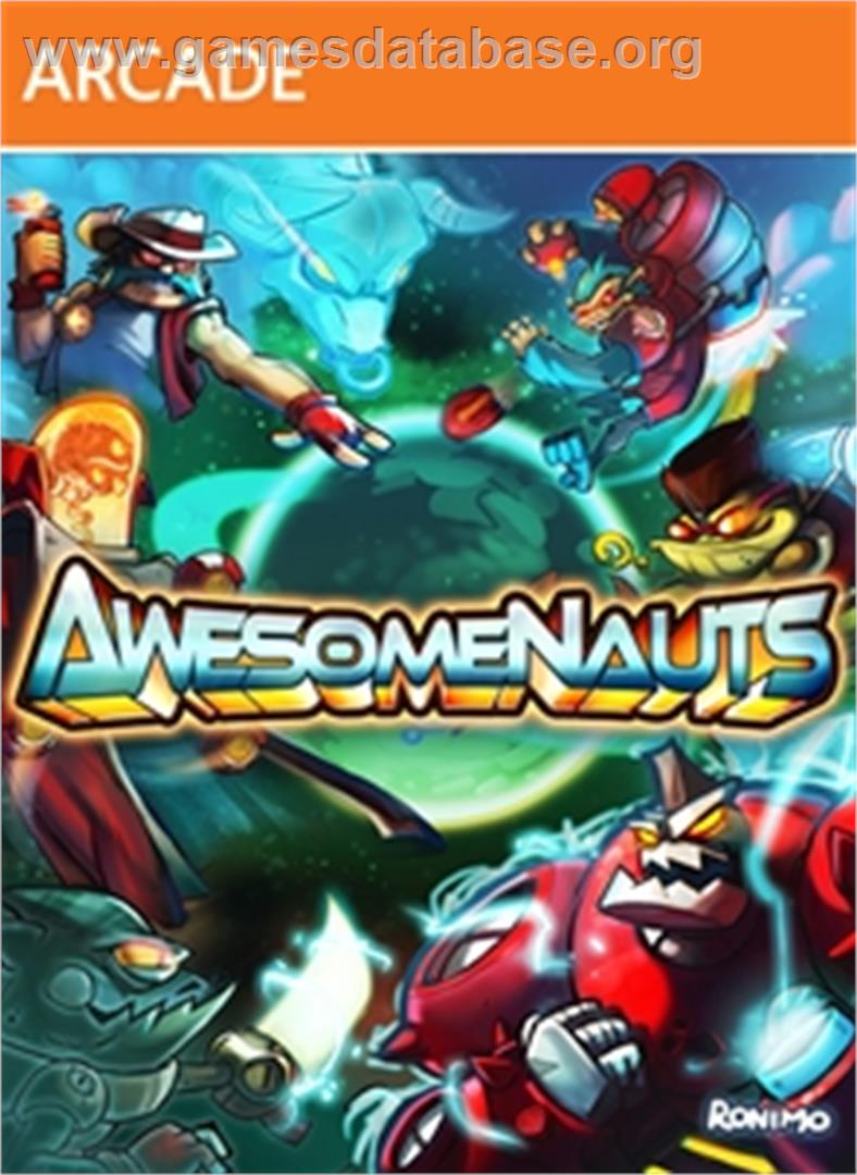 Awesomenauts - Microsoft Xbox Live Arcade - Artwork - Box