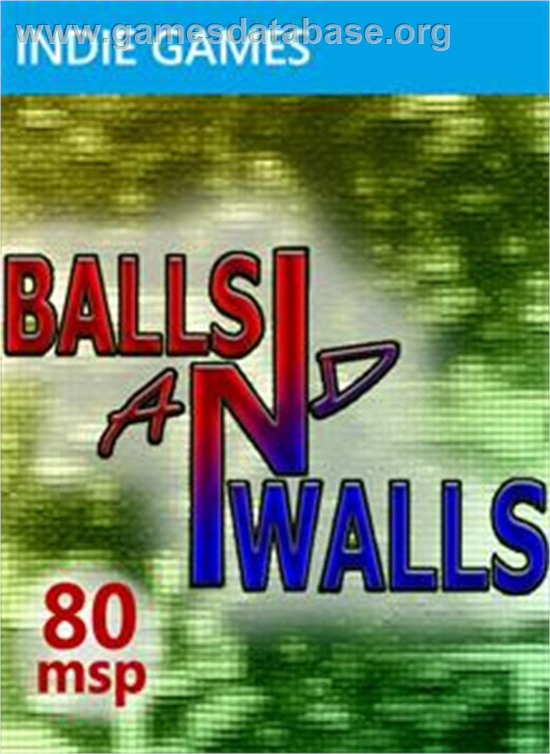 Balls N  Walls - Microsoft Xbox Live Arcade - Artwork - Box