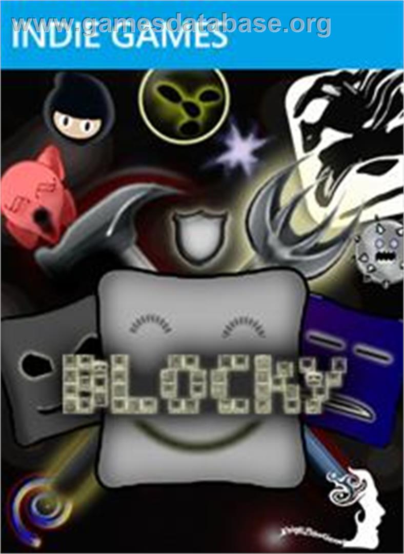 Blocky - Microsoft Xbox Live Arcade - Artwork - Box