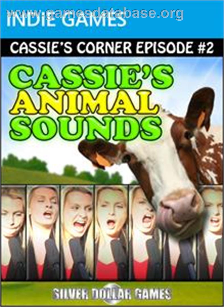 Cassie's Animal Sounds - Microsoft Xbox Live Arcade - Artwork - Box