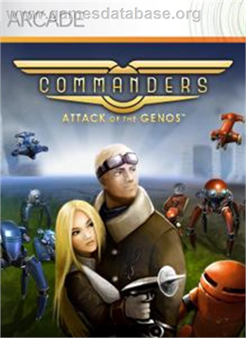 Commanders: Attack - Microsoft Xbox Live Arcade - Artwork - Box