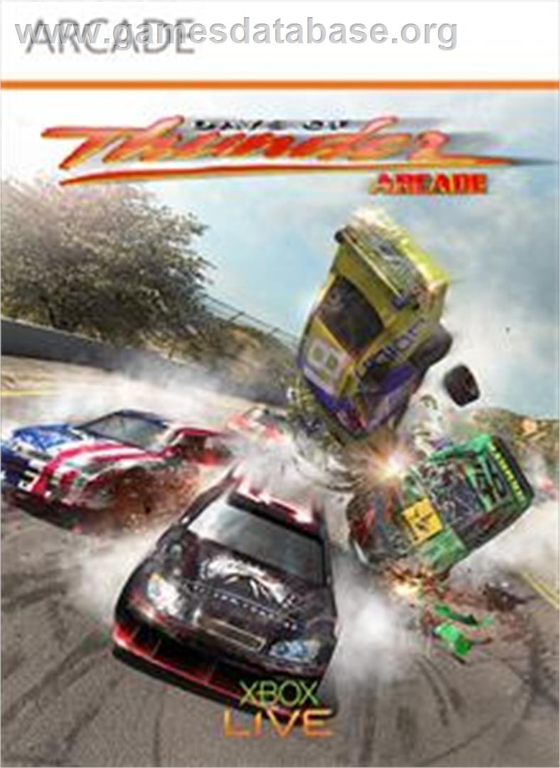 Days of Thunder: Arcade - Microsoft Xbox Live Arcade - Artwork - Box