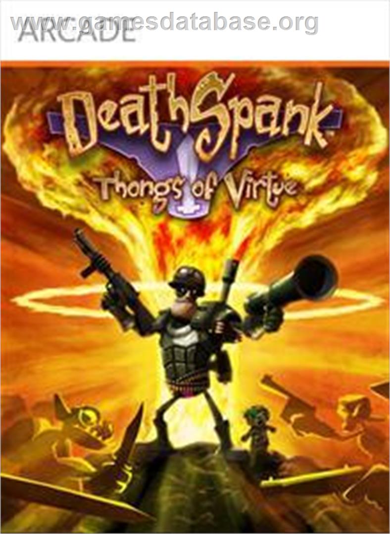 DeathSpank: T.O.V. - Microsoft Xbox Live Arcade - Artwork - Box